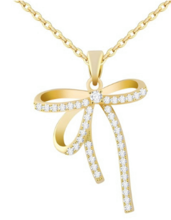 Bow Pendant Necklace